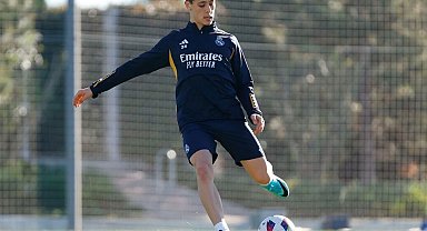 Real Madrid'de Arda Güler bireysel çalıştı