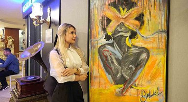 Ressam Ebru Güve ilk kişisel resim sergisini açtı