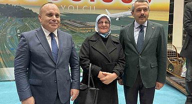 Rize-Artvin Havalimanı'nın 1 milyonuncu yolcusu törenle karşılandı