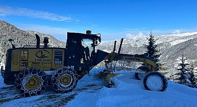 Rize'de 64 köy yolu ulaşıma kapandı