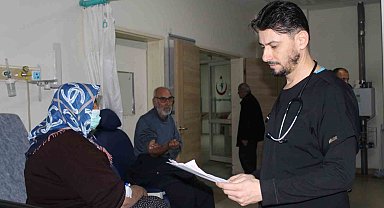 Sağlık savaşçıları yeni yıla görevleri başında giriyor