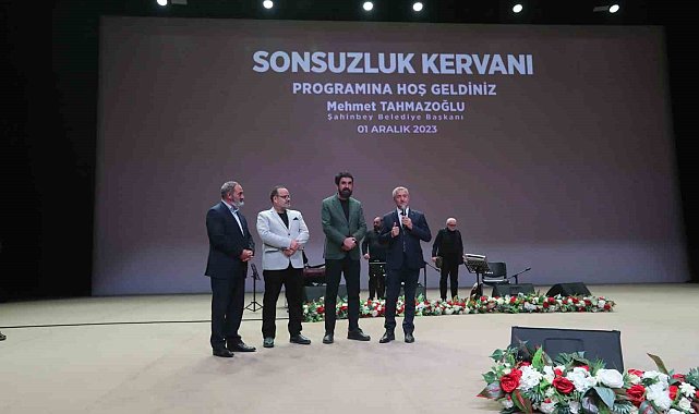 Şahinbey Belediyesi 'Sonsuzluk Kervanı' programıyla duygu dolu bir gece yaşattı