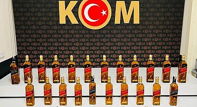 Sahte alkol operasyonunda bir kişi yakalandı
