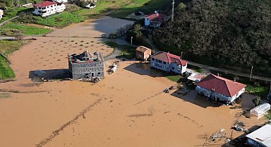 Sakarya Nehri taştı, tarım arazileri sular altında kaldı