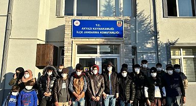 Sakarya'da 31 kaçak göçmen yakalandı