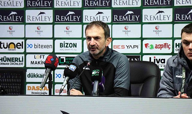 Sakaryaspor - Kocaelispor maçının ardından