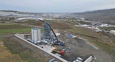 Samsun'a yeni asfalt üretim tesisi