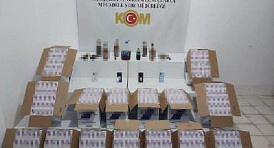 Samsun'da 150 bin adet sahte bandrollü boş makaron ele geçirildi