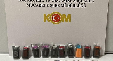 Samsun'da kaçak elektronik sigara ele geçirildi
