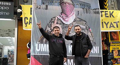 Samsun'da Ümit Özdağ'a posterli tepki