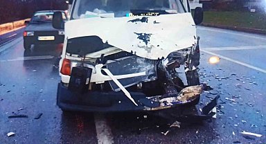 Samsun'da zincirleme trafik kazası: 3 yaralı
