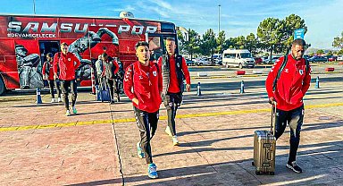 Samsunspor, Adana Demirspor deplasmanına 6 eksikle gitti
