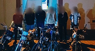 Şanlıurfa'da 5 motosikletin çalındığı olayda 6 gözaltı