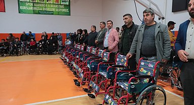 Şanlıurfa'da engellilerin yüreğine dokunuluyor