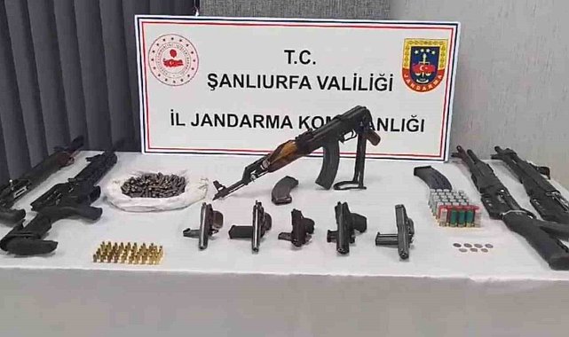 Şanlıurfa'da silah kaçakçılığı operasyonu: 5 gözaltı