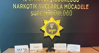 Şanlıurfa'da silah ve uyuşturucu operasyonu