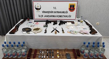 Şanlıurfa'da uyuşturucu operasyonu: 8 gözaltı
