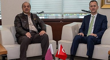 Savunma Sanayii Başkanı Görgün Katar Başbakan Yardımcısı ve Savunma Bakanı ile görüştü