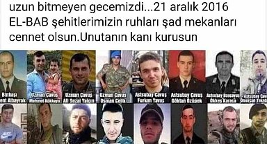 Şehidin gazi ağabeyi bir gün önce şehit devrelerini yad etmiş