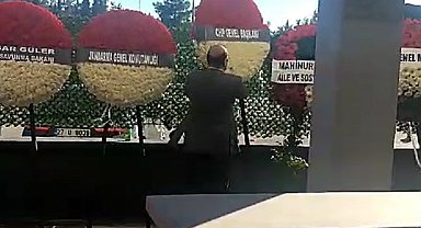 Şehit cenazesinde CHP'ye tepki