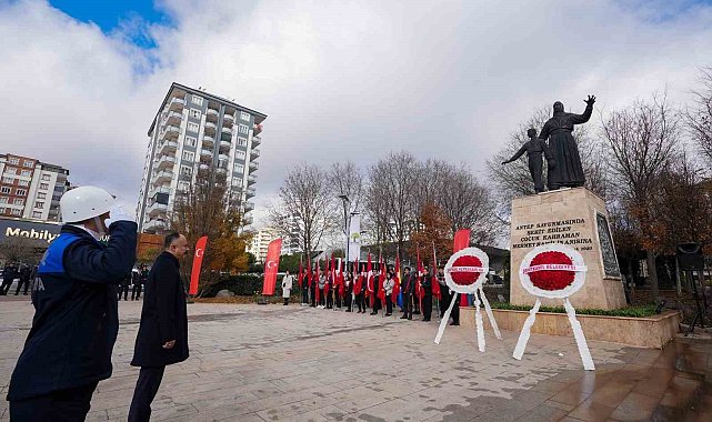 Şehit Kamil ve annesi ile Özdemir Bey için tören düzenlendi