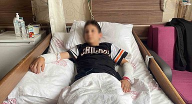 Sevdiği köpeğin saldırısına uğrayan 12 yaşındaki çocuk konuştu: "Köpekle oyun oynarken direkt kollarıma saldırdı"