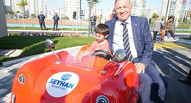Seyhan Belediyesi tarafından çocuk trafik eğitim parkı açıldı