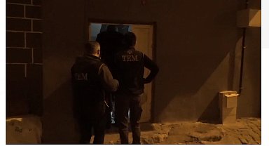 Siirt'te PKKKCK terör örgütü propagandası yapan 9 kişi yakalandı