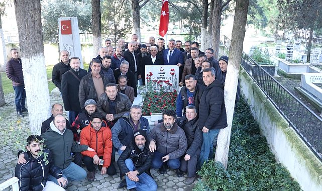 Silah arkadaşları şehidinin ailesini 27 yıldır yalnız bırakmıyor