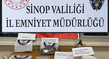Sinop'ta uyuşturucu operasyonu: 1 gözaltı