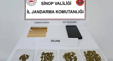Sinop'ta uyuşturucu operasyonu: 1 gözaltı