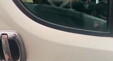 Şişli'de servis şoförü ile motosiklet sürücüsü arasında sözlü tartışma