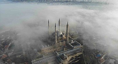 Siste gözden kaybolan Mimar Sinan'ın ustalık eseri Selimiye havadan görüntülendi