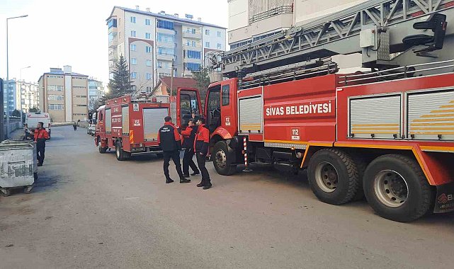 Sivas'ta asılsız yangın ihbarı ekipleri harekete geçirdi