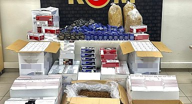 Sivas'ta kaçakçılık operasyonu, binlercesi ele geçirildi