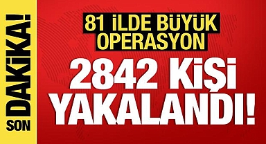 Son 3 günde 2 bin 842 firari yakalandı