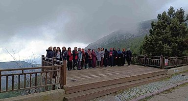 Spil Dağı Mili Parkı, TDED kadın komisyon üyelerine tanıtıldı