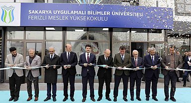 SUBÜ Ferizli MYO'nun yeni binası törenle açıldı