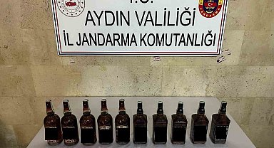 Şüpheli araçtan bandrolsüz alkol ele geçirildi