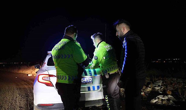 Takla atan araçtan burnu bile kanamadan çıktı