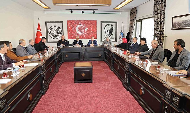 Talas'ta merkez muhtarlarla 5 yılın değerlendirmesi