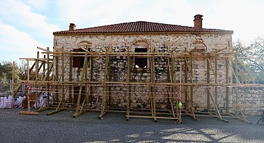 Tarihi bina restorasyona girdi