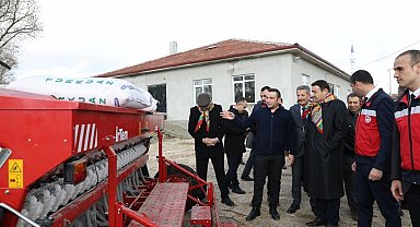 Tarımda modern uygulamalarla köyler verimli ürün elde ediyor