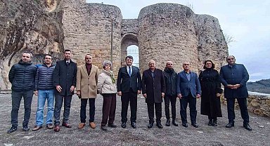 Tavlı: "Ünye Kalesi, yerli ve yabancı turistlerin ziyaret edeceği bir alan olacak"