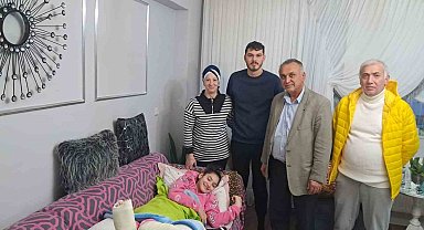 Tek hayali yürümekti, Vali Karadeniz en büyük destekçisi oldu