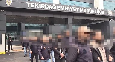 Tekirdağ merkezli 4 ildeki DEAŞ operasyonunda yakalanan 18 kişi serbest
