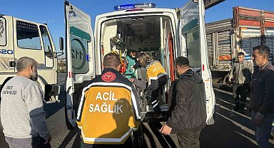 Tekirdağ'da trafik kazası: 1 yaralı