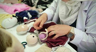 Tekkeköy'den Gazzeli çocuklar için oyuncak bebek