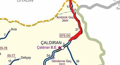 Tendürek Geçidi tipi nedeniyle trafiğe kapatıldı