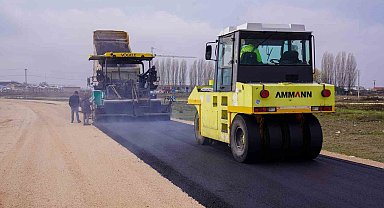 Tepebaşı'nda üstyapı çalışmaları sürüyor